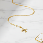 Mini Plane Pendant Necklace