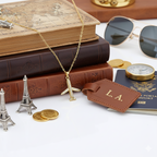 Mini Plane Pendant Necklace