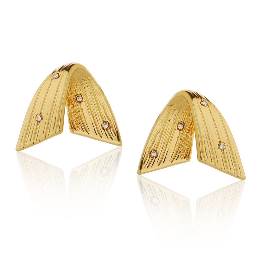 Gilded Wing Studs