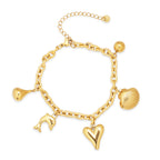 Midnight Muse Charm Bracelet