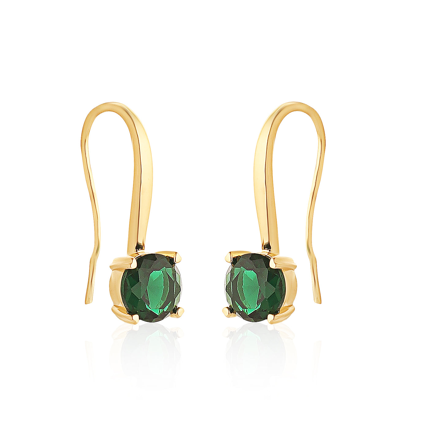 Emeraude Lumiere Drop Earrings