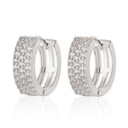 ORION Mini Pave Hoops