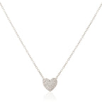 Eternal Spark Heart Necklace