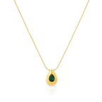Verde Drop Pendant Necklace