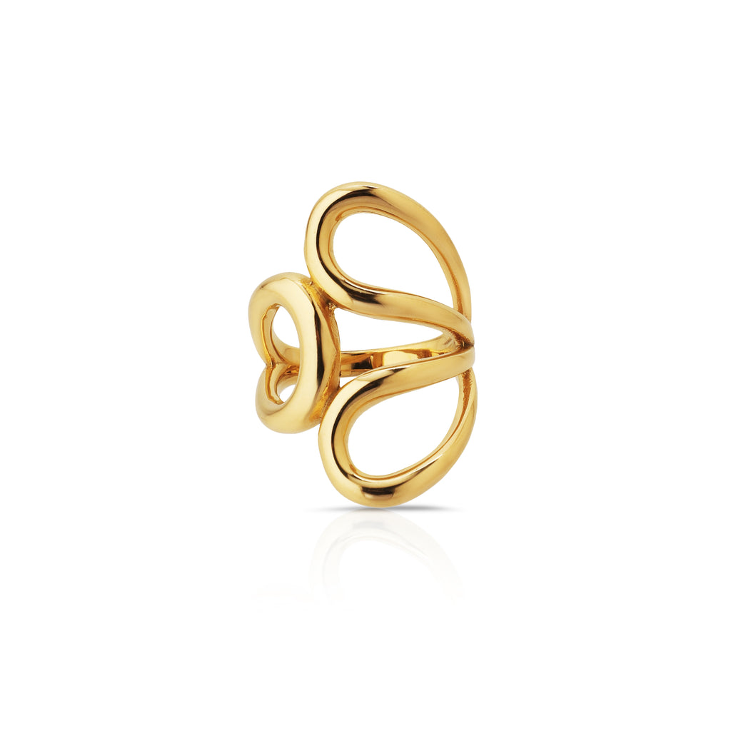 Aurea Flow Statement Ring