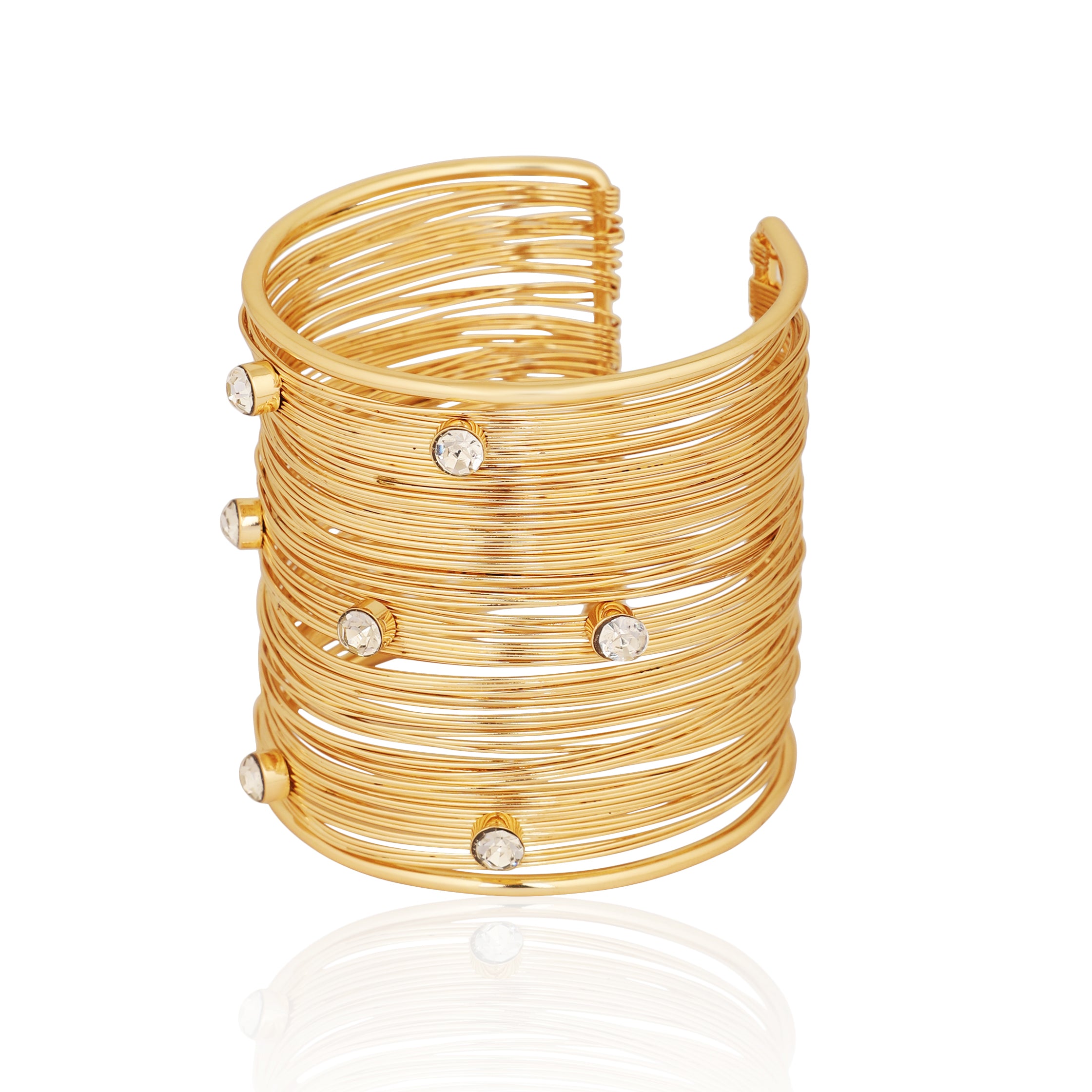 Luna Wire Cuff Bracelet