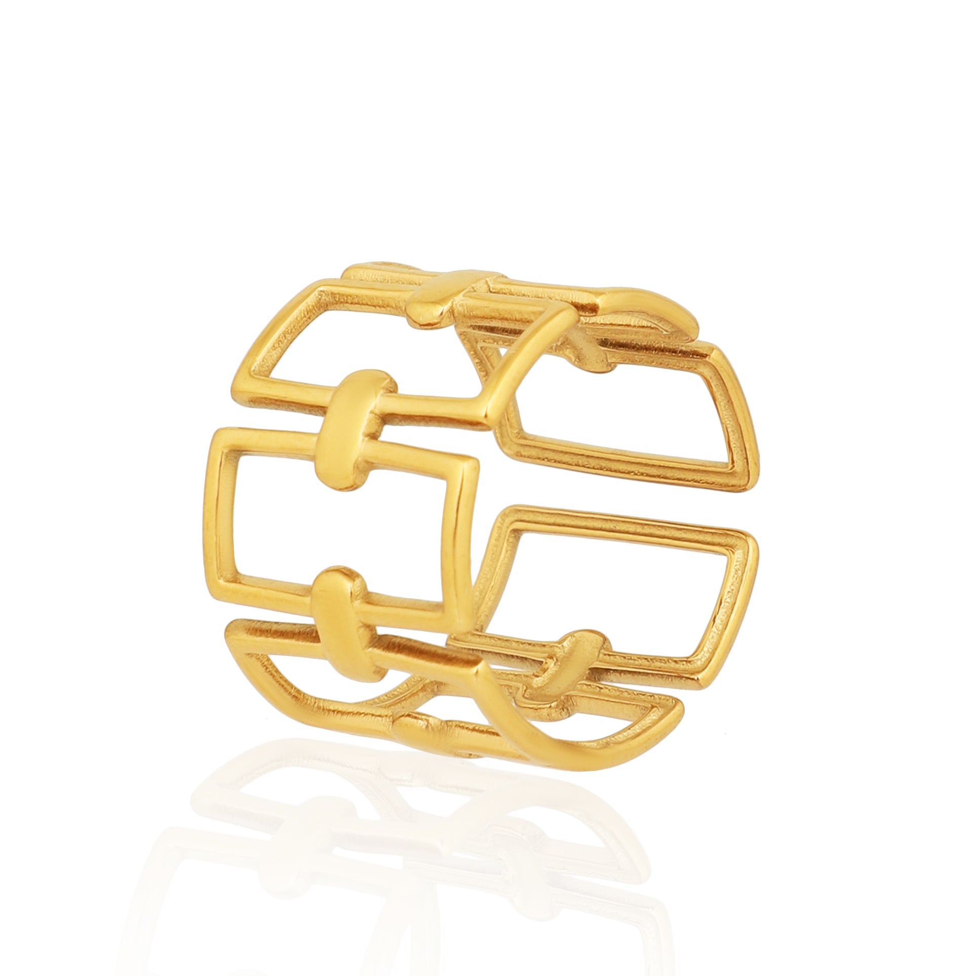 Linked Geometry Ring