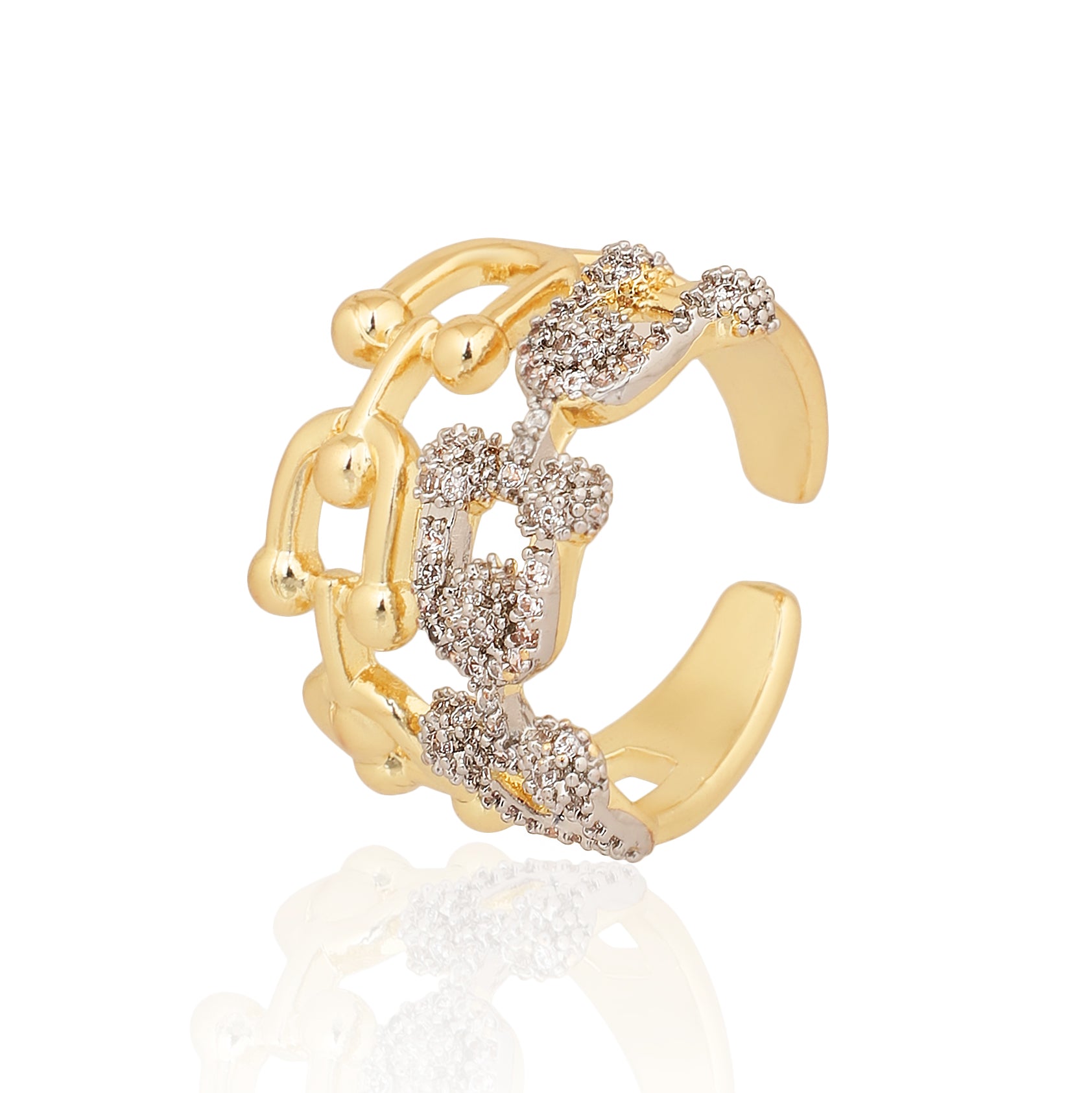 Linked Dual-Band Ring