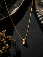 Luxury Gold-Plated Minimalist Pendant Necklace