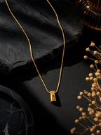 Luxury Gold-Plated Minimalist Pendant Necklace