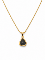 Radiant Crystal Gold Necklace – Minimal Luxury, Maximum Sparkle