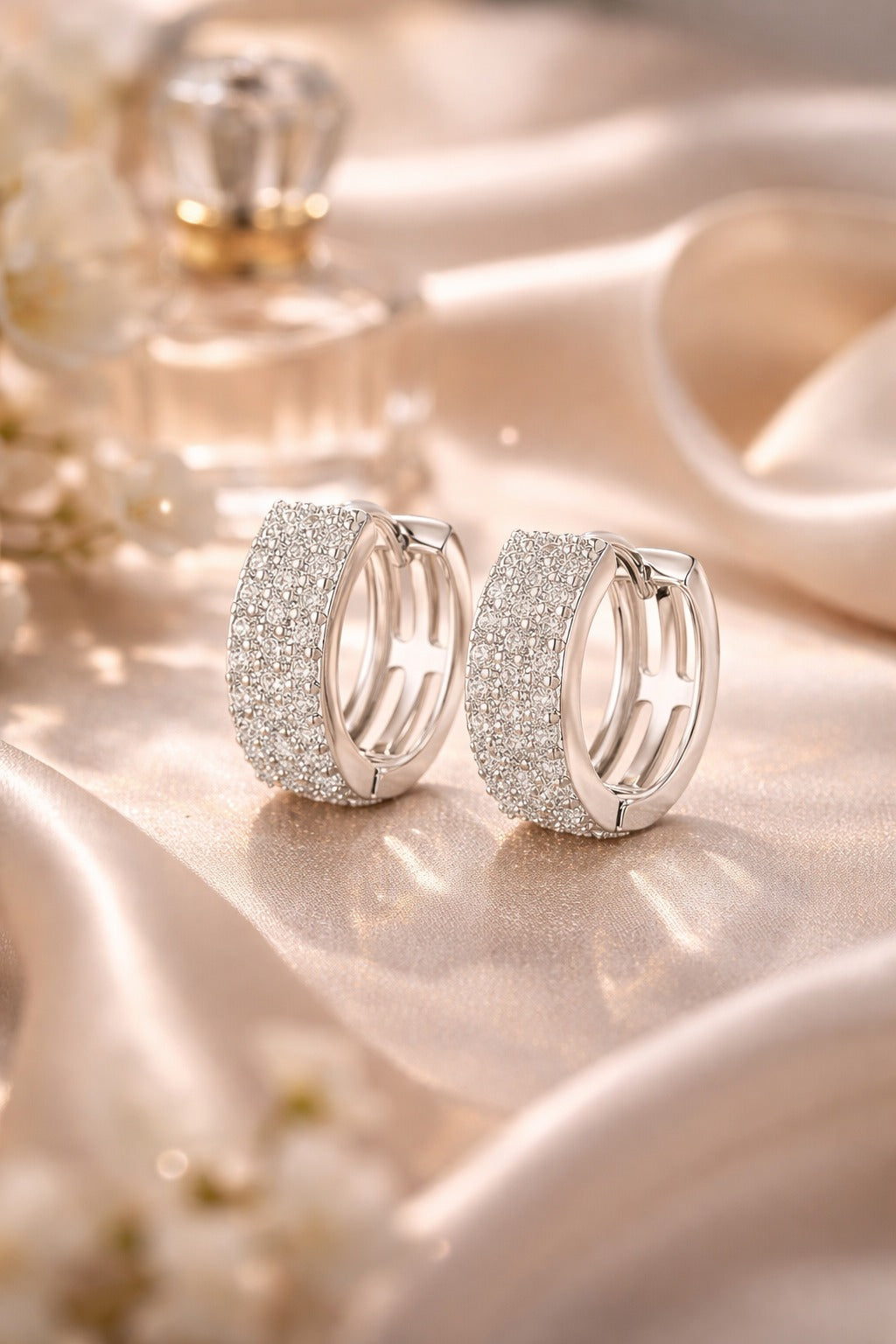 ORION Mini Pave Hoops