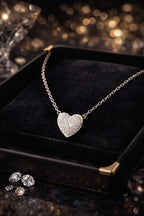 Eternal Spark Heart Necklace