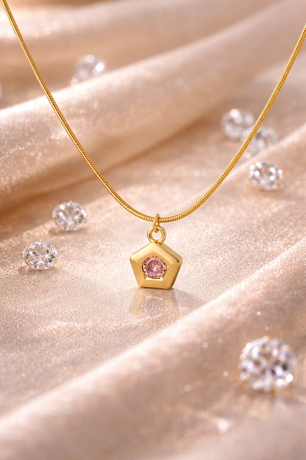 Celestia Prism Pendant Necklace