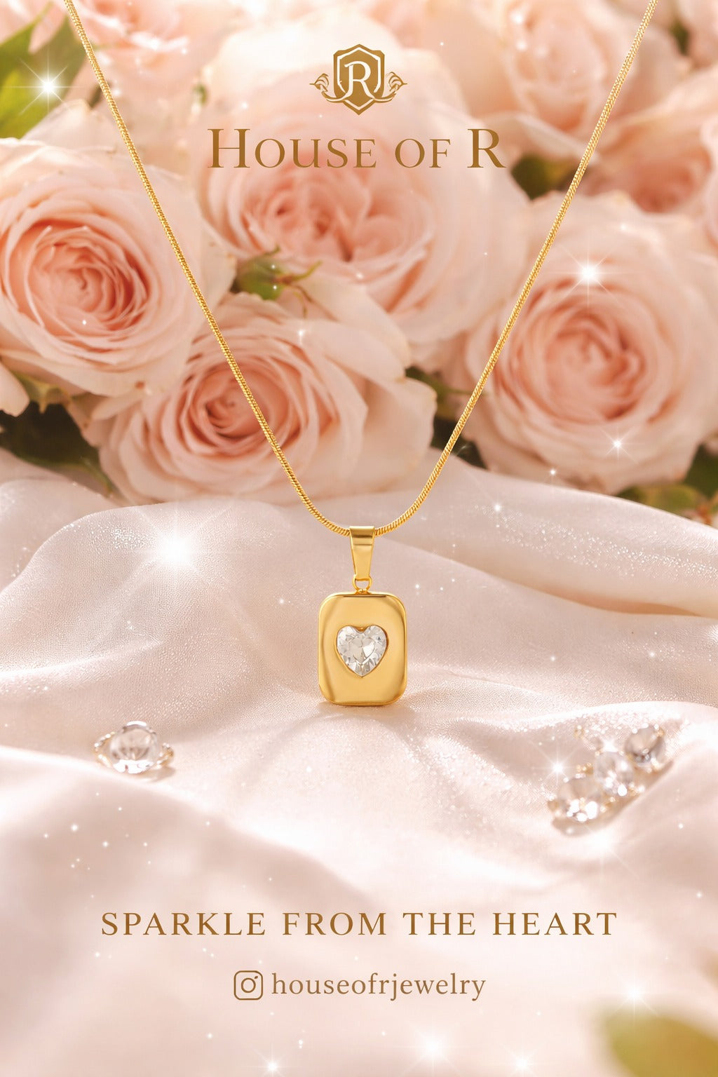 Eterna Heart Pendant Necklace