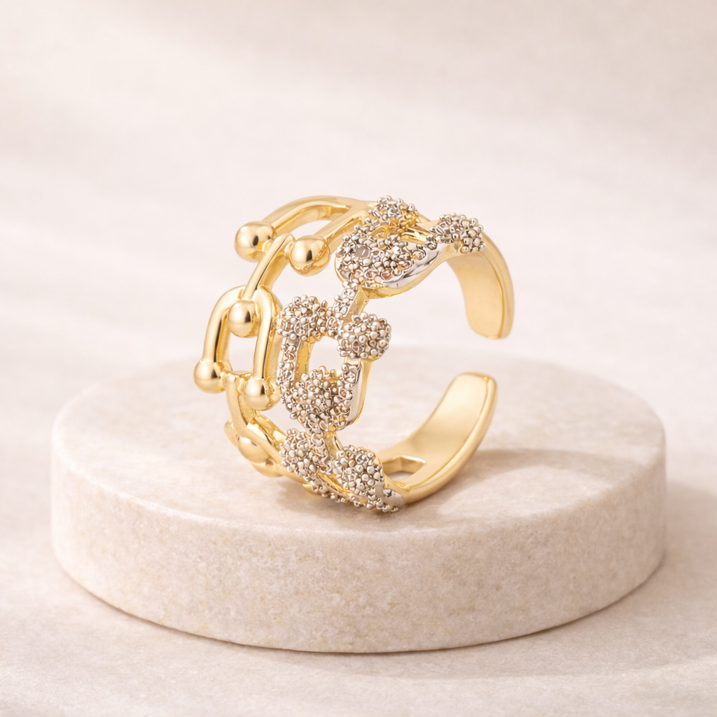 Linked Dual-Band Ring