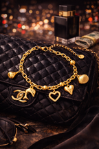 Midnight Muse Charm Bracelet