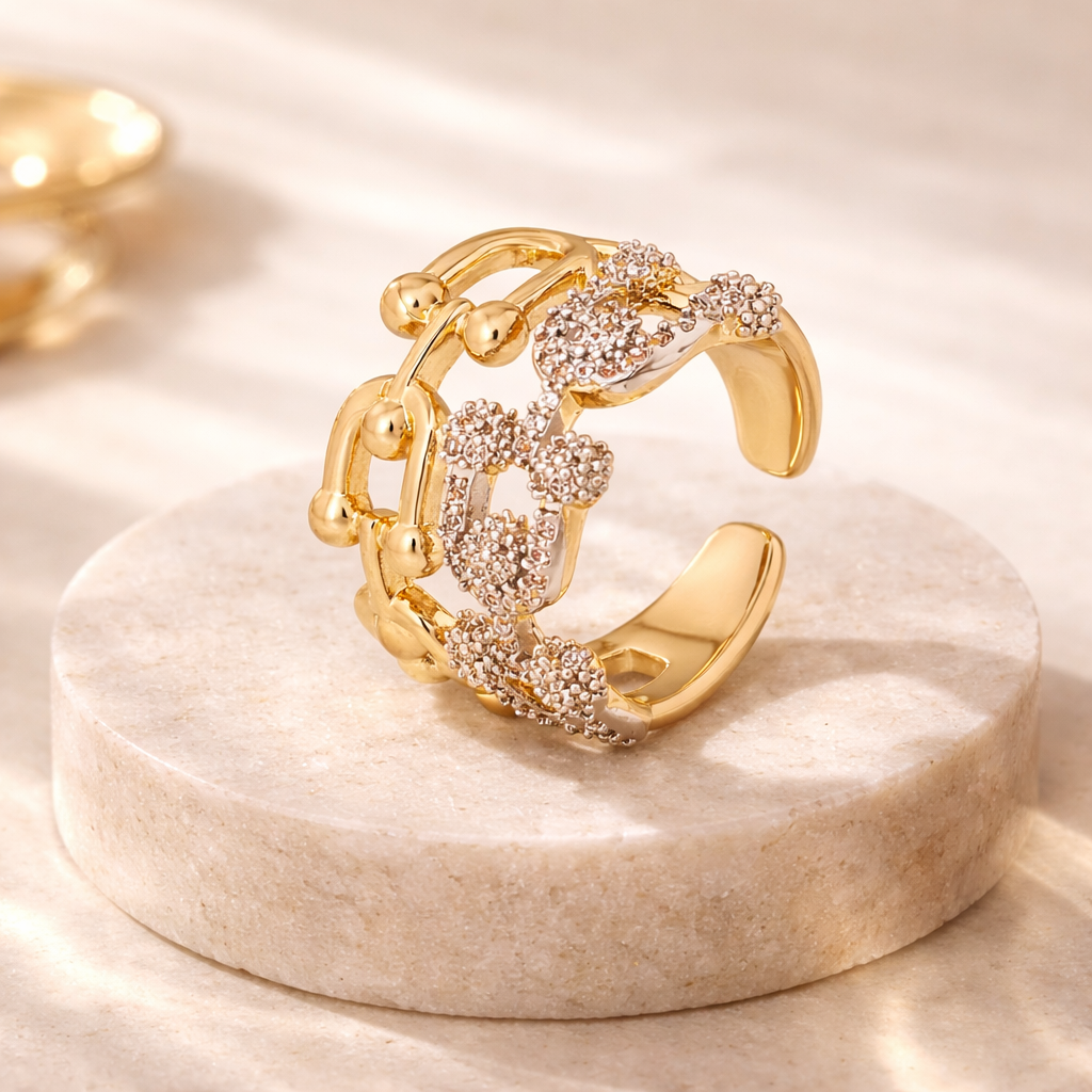 Linked Dual-Band Ring